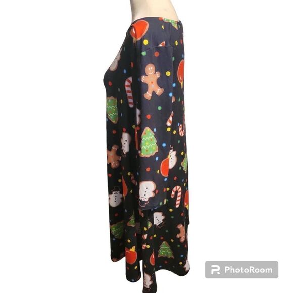 YELTE Womens Christmas Dress Size XL with Christmas Highlights - Picture 4 of 5